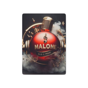 MALONE MUSIC PROMO Poker playing cards